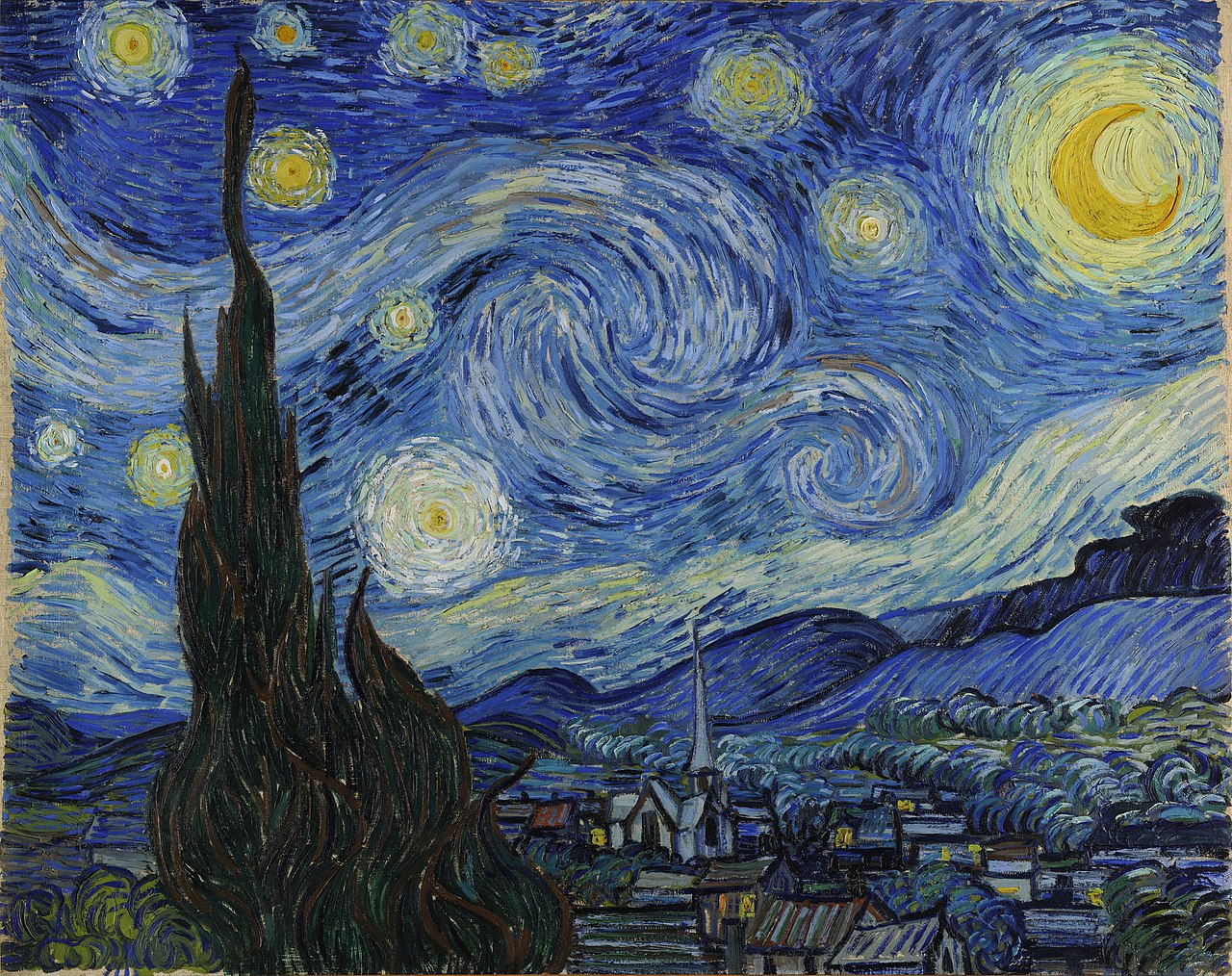 Sterrennacht van Vincent van Gogh als uitlaatklep voor emoties